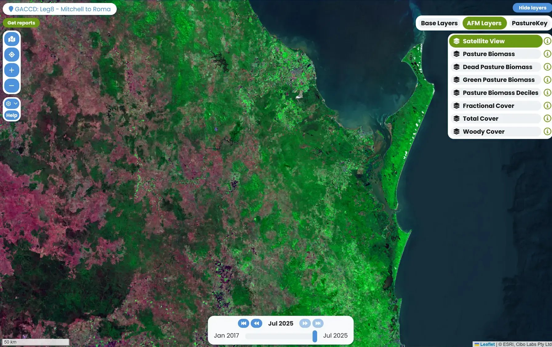 afm satellite view