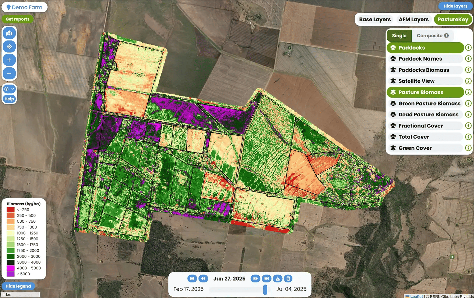 Pasture Biomass